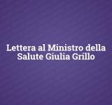 Lettera al Ministro della Salute Giulia Grillo