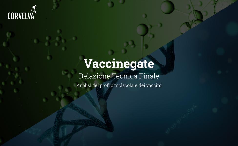 Relazione Tecnica Finale - Analisi del profilo molecolare dei vaccini