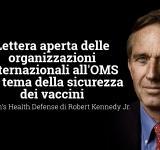 Open letter from international organizations to the WHO on the topic of vaccine safety