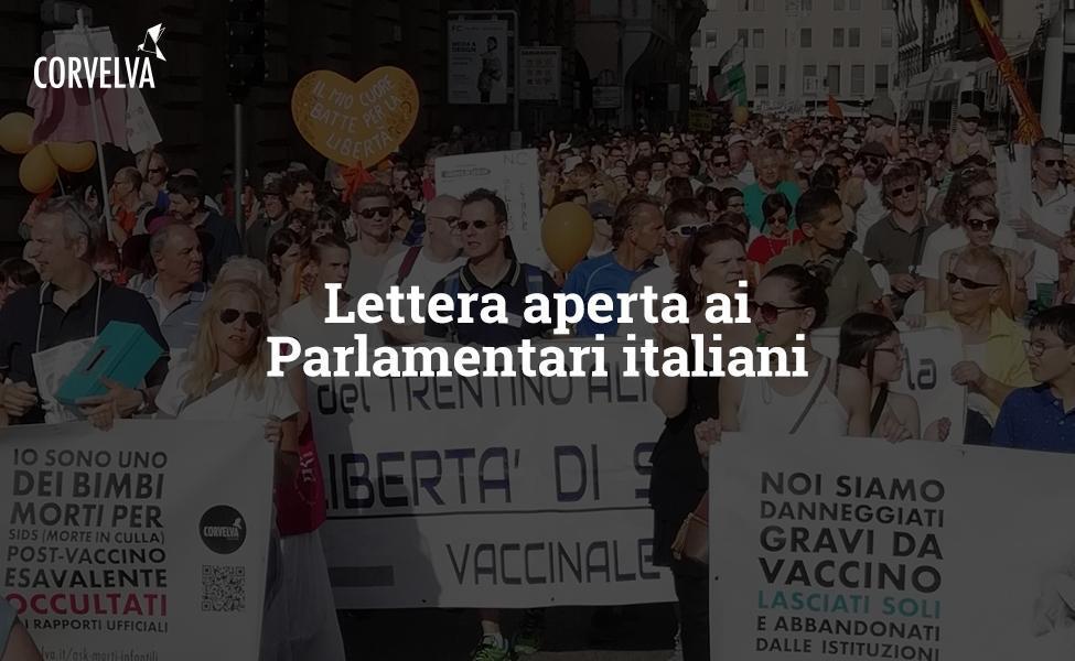 Open letter to the Italian parliamentarians