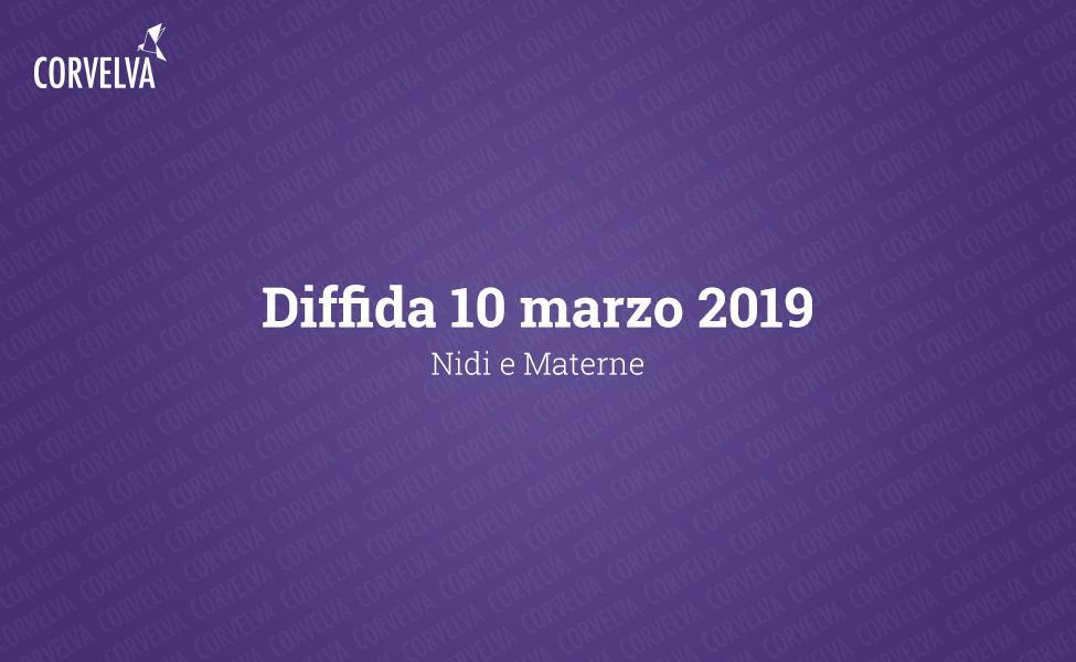 Diffida 10 marzo 2019 - Nidi e Materne