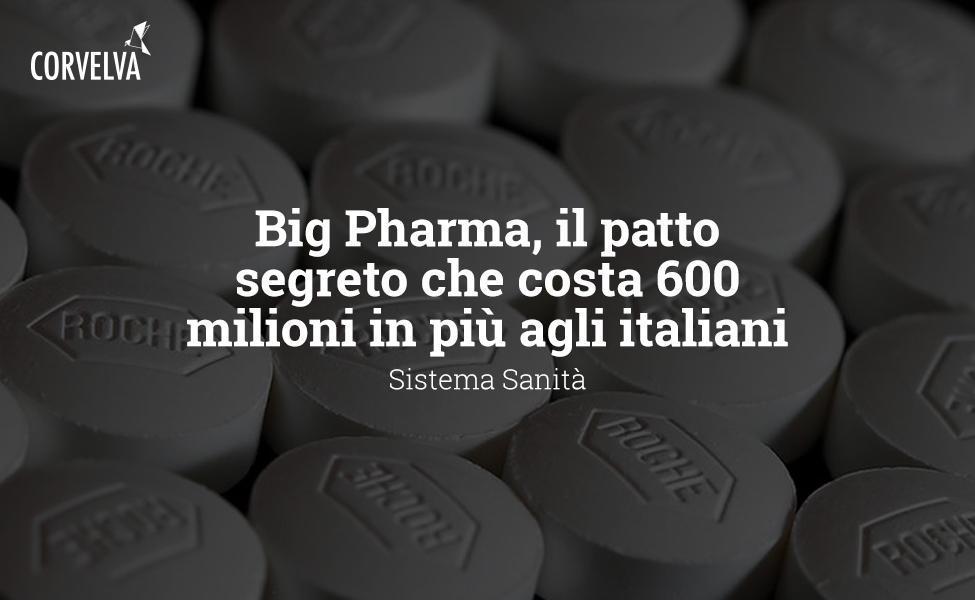 Big Pharma, le pacte secret qui coûte aux Italiens 600 millions de plus