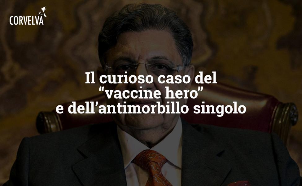 O curioso caso do "herói da vacina" e o único anti-sarampo