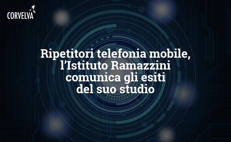Repetidores de telefones celulares, o Instituto Ramazzini comunica os resultados de seu estudo