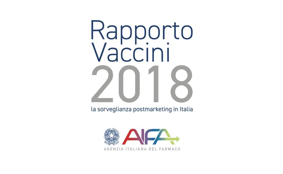 AIFA: Rapporto Vaccini 2018 - Sorveglianza postmarketing in Italia