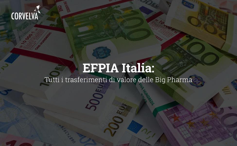 EFPIA Italy: All Big Pharma Value Transfers