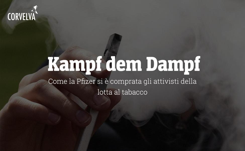 Kampf dem Dampf: como a Pfizer comprou ativistas do tabaco