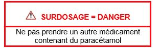 SOS препараты парацетамол Франция 2