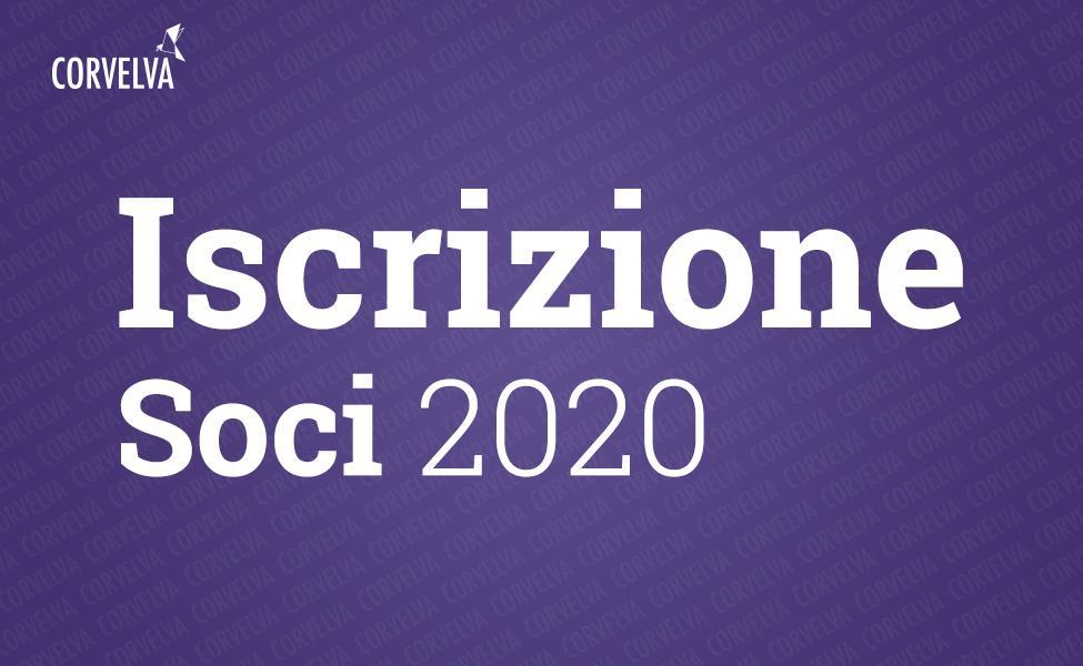 Inscrições abertas para "Membros Corvelva 2020"