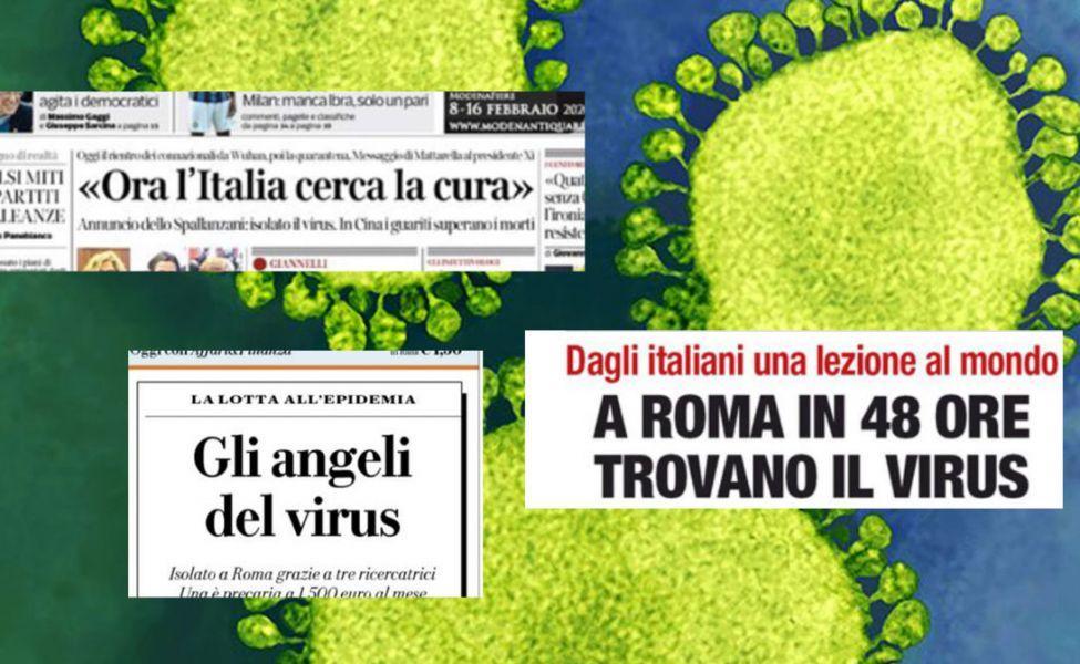 Pesquisadores italianos não foram os primeiros nem os melhores no novo coronavírus