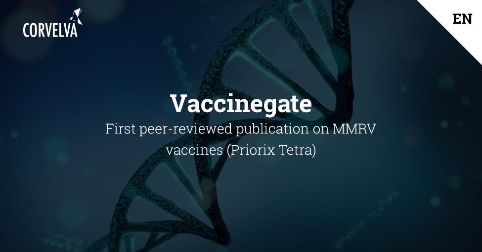 Primeira publicação revisada por pares sobre vacinas MMRV (Priorix Tetra)