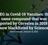 PEG בחיסוני Covid-19: אותה תרכובת שדווחה על ידי קורוולבה בשנת 2018 נמצאת כעת ברשימה השחורה של Science