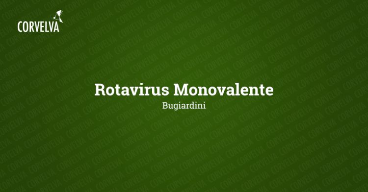 Rotavírus monovalente