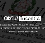 Corvelva Incontra - Esta noite vamos tentar em conjunto com a CLIVA Toscana resumir as últimas disposições do Governo