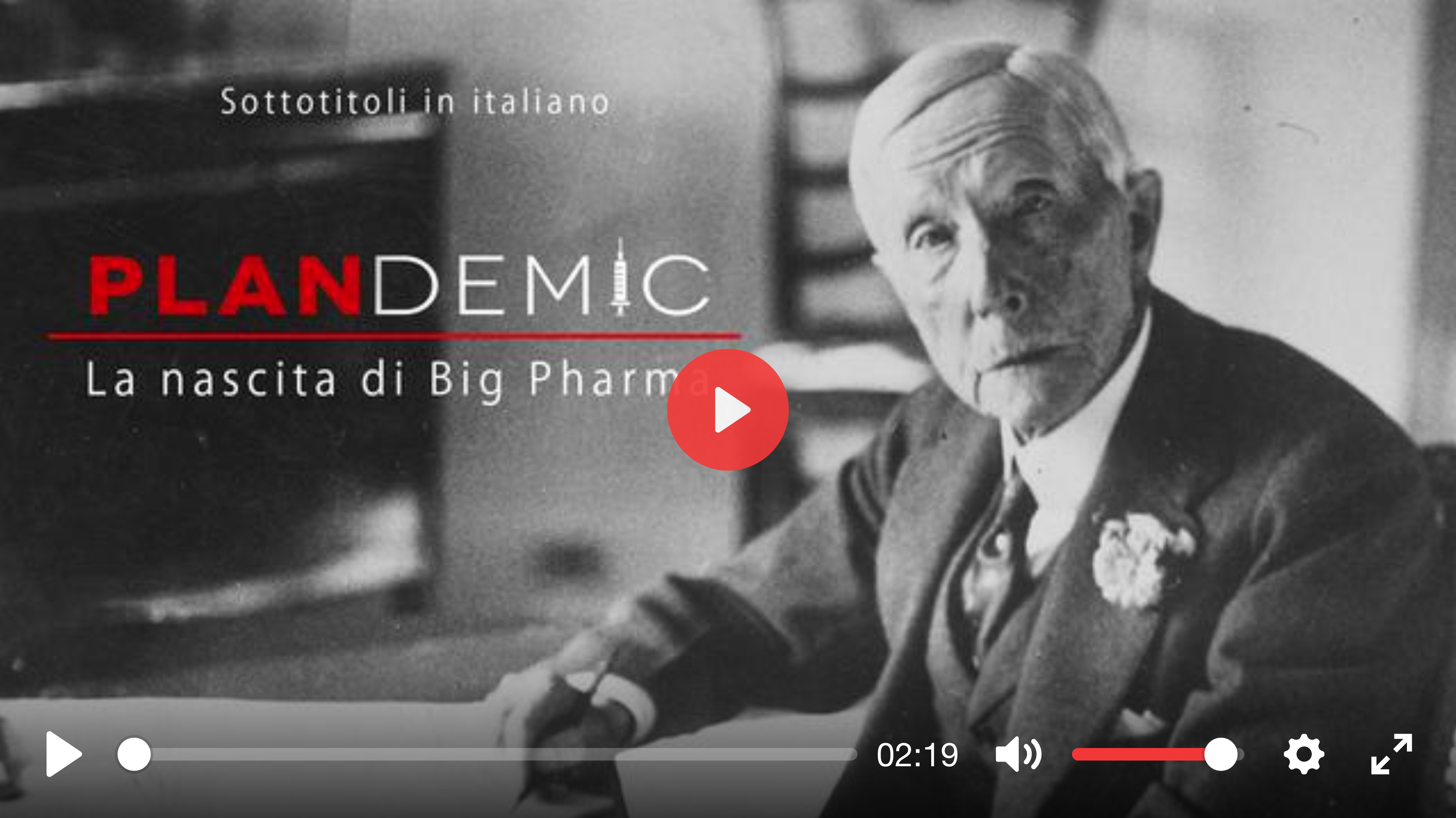 En attendant "Plandemic : 2 Indoctornation" - La naissance de Big Pharma Big
