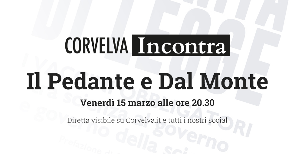 Corvelva rencontre : Le Pédant et Pier Paolo Dal Monte
