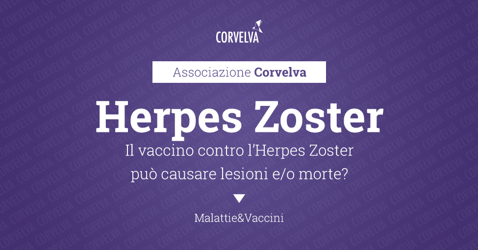 A vacina contra o herpes-zóster pode causar ferimentos e/ou morte?